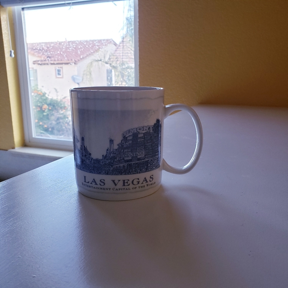 Starbucks 2006 Las Vegas Architectural Architecture Series City Coffee Mug 18oz - Picture 2 of 10
